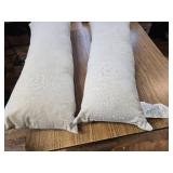 Two Pack Pier 1 Happy Holidays Pillows, 28"