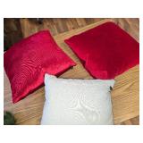 3 Pack Pier 1 Holiday Pillows, 16"