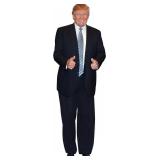 $50 aahs!! Engraving Donald Trump Cardboard Cutout 6 ft Life Size