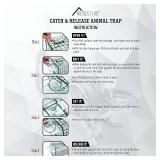 $70 HOMESTEAD 32" Live Animal Trap - Humane Catch & Release