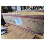 $440 Farini 4-Piece Wicker Sofa Set with Coffee Table, Dark Gray