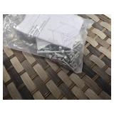 $440 Farini 4-Piece Wicker Sofa Set with Coffee Table, Dark Gray