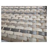 $440 Farini 4-Piece Wicker Sofa Set with Coffee Table, Dark Gray