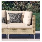 $140 Grand Patio 2 Piece Wicker Patio Furniture Set