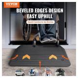 $59 VEVOR 3.5" Rise Threshold Ramp Doorway, 3 ft, Non-Slip Rubber