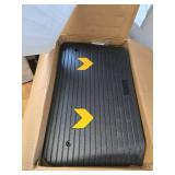 $59 VEVOR 3.5" Rise Threshold Ramp Doorway, 3 ft, Non-Slip Rubber