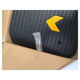 $59 VEVOR 3.5" Rise Threshold Ramp Doorway, 3 ft, Non-Slip Rubber