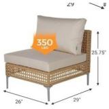 $140 Grand Patio 2 Piece Wicker Patio Furniture Set