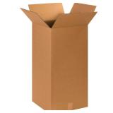 $67 BOX USA 15x15x30 Corrugated Boxes, Tall, Pack of 15