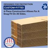 $47 BOX USA Large Mirror Box 40" x 3.5" x 60" (1-Pack)