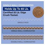 $47 BOX USA Large Mirror Box 40" x 3.5" x 60" (1-Pack)