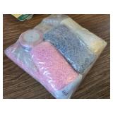 Qilery 334 Pcs Flower Wrapping Paper Set (Laser Color)