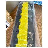 VEVOR Cable Protector Ramp, 2 Channel, 22000 lbs/axle Capacity