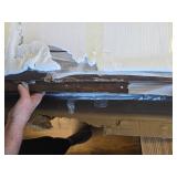 $390 Euroco Twin Metal+Wood Loft Bed with Built-in Desk, Storage