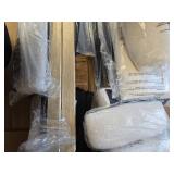 $160 Cloud Platform Queen Bed Frame, WHITE, No Box Spring