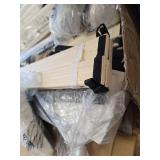 $160 Cloud Platform Queen Bed Frame, WHITE, No Box Spring