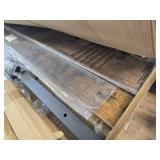 $151 Queen Size Bed Frame with Headboard, LED Light, Storage Drawers