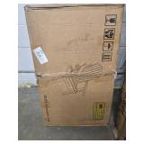 $268 Adirondack Chairs Set of 2, Folding Plastic Outdoor Chairs, Black