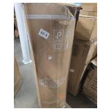 $600 Black Korser Left Chair with Pillow, Corduroy Black