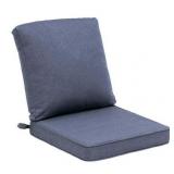 $66 Pellebant Outdoor Seat Cushion Set 21 x 22 in Seat & Back, Blue