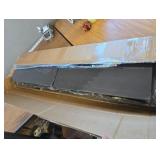 $100 Pellebant 5-Drawer Rattan Dresser, Tall Chest, Black