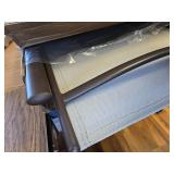 $110 Pellebant Outdoor Chaise Lounge Aluminum Patio Folding Chair, LIGHT Gr