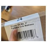 3 in. Portable Mini Crib Mattress