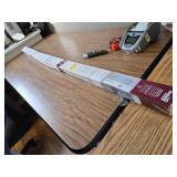 National Hardware 60 in White Steel Folding Door Hardware 1 pk