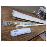 National Hardware 60 in White Steel Folding Door Hardware 1 pk