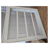 EZ-FLO 16x16 Return Air Vent Cover, Wall/Ceiling, White, 61654