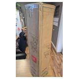 $60 ARROWHEAD OUTDOOR Folding Hybrid 2-in-1 Camping Chair 300lb, NAVY BLUE.