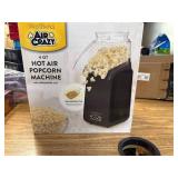 $60 West Bend 82418BK Air Crazy Hot Air Popcorn Popper, 4-Quart, Black