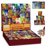 Christmas Advent Calendar 1000pcs Jigsaw Puzzle for Adults