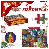 Christmas Advent Calendar 1000pcs Jigsaw Puzzle for Adults