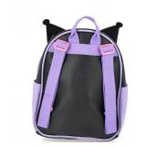 Kuromi Leather Ruffle Women