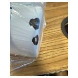 2 pack!! $19each! Crow Canyon Home Enamelware Mug, 12 oz, Vintage White/Bla