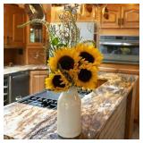 Ohio Stoneware Milk Bottle, Handmade, Farm Style, 9.25 inch