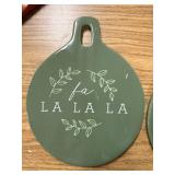 2 pack Christmas trivet