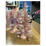 2 pink decoration trees 17