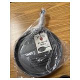 Lodge Cast Iron Round Griddle, 10.5-inch Pre-Seasoned Made in USA