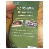 Hamburger Campfire Iron - Handheld Burger Grill by Old Mountain