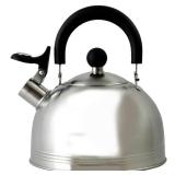 Carterton 6-Cup Stainless Steel Whistling Tea Kettle