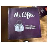 Carterton 6-Cup Stainless Steel Whistling Tea Kettle