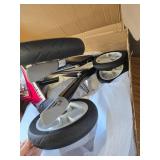 $577 byACRE Carbon Ultralight Rollator Walker, Organizer Bag, Black