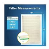 Filtrete 18x20x1 Air Filter, MPR700 MERV8, 2 Pack