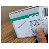 $220 hansgrohe RainDrain Match Linear Shower Drain Adjustable Frame
