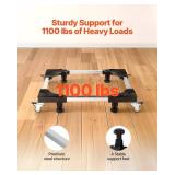 VEVOR Mini Fridge Stand - Adjustable Universal Mobile Base 4 Feet