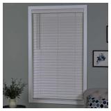 $66 Better Homes & Gardens 2 Cordless Faux Wood Blinds, White 51x64