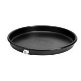 Oatey 24 in. Hot Water Heater Pan w/ 1 1.5 in. PVC Adapter, Black