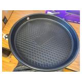 Oatey 24 in. Hot Water Heater Pan w/ 1 1.5 in. PVC Adapter, Black